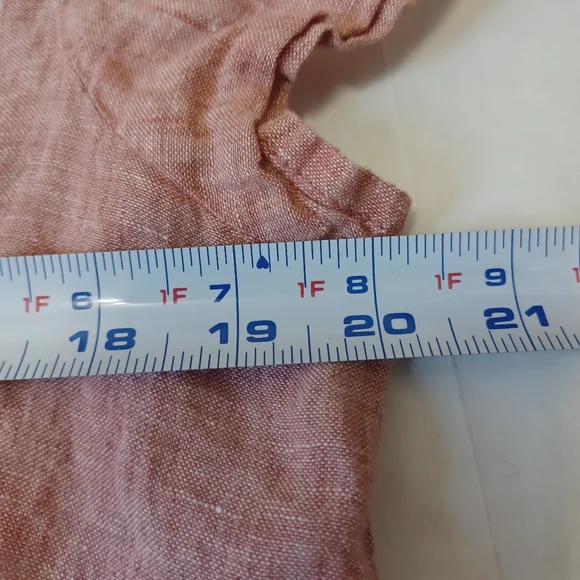 100% Linen Shirt by Cynthia Rowley Women's Large - Picture 7 of 9